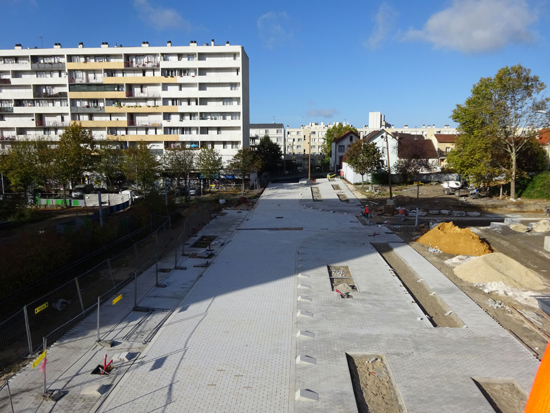 Bagnolet (93) Malassis Maîtrise d'oeuvre des espaces publics RVA