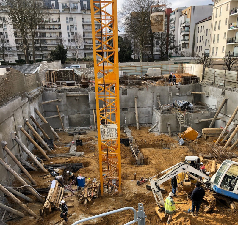 Choisy Rue du Docteur Roux Chantier RVA Choisy Rue du Docteur Roux Chantier RVA