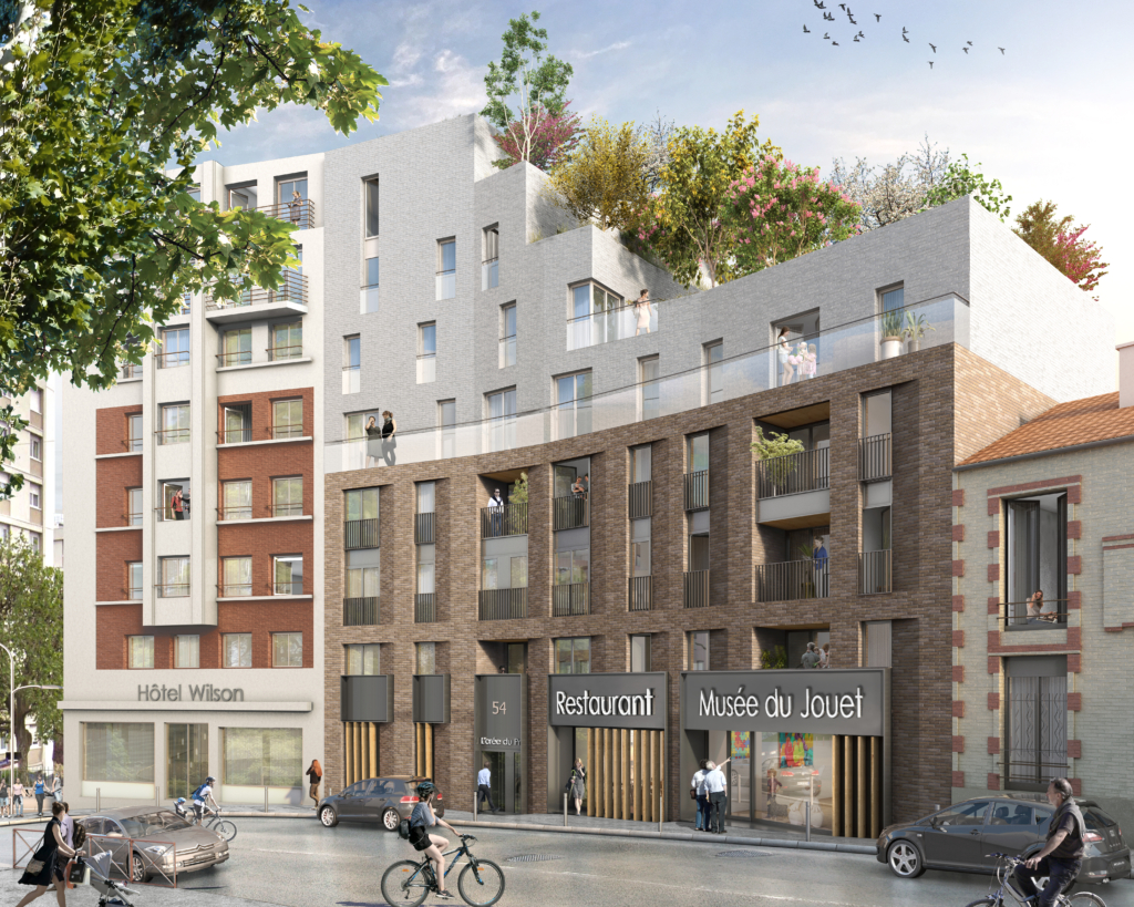 Le Pré-Saint-Gervais (93) - Îlot Wilson Construction de 33 logements